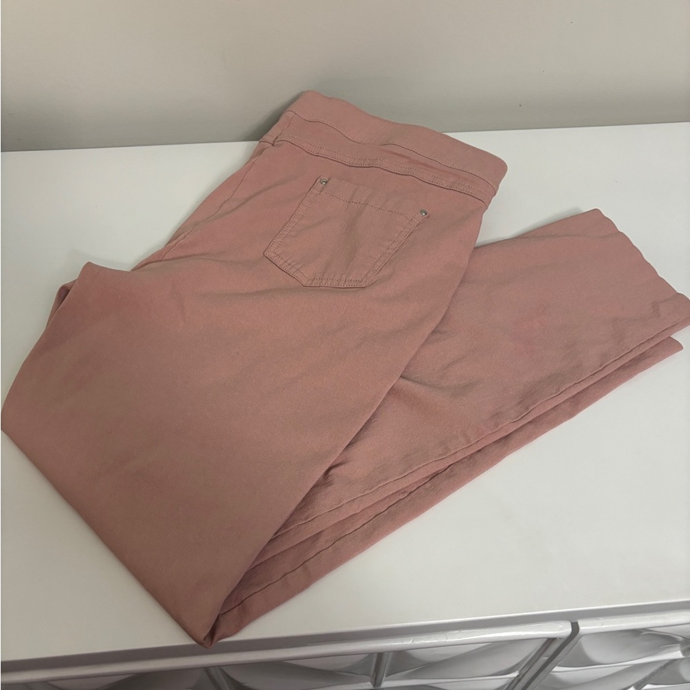 Dusty Pink Soho Apparel Slim Pants